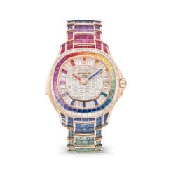 Patek Philippe 5260/1455R-001 Aquanaut Luce Minute Repeater Rose Gold - Rainbow Baguette Dial Watch