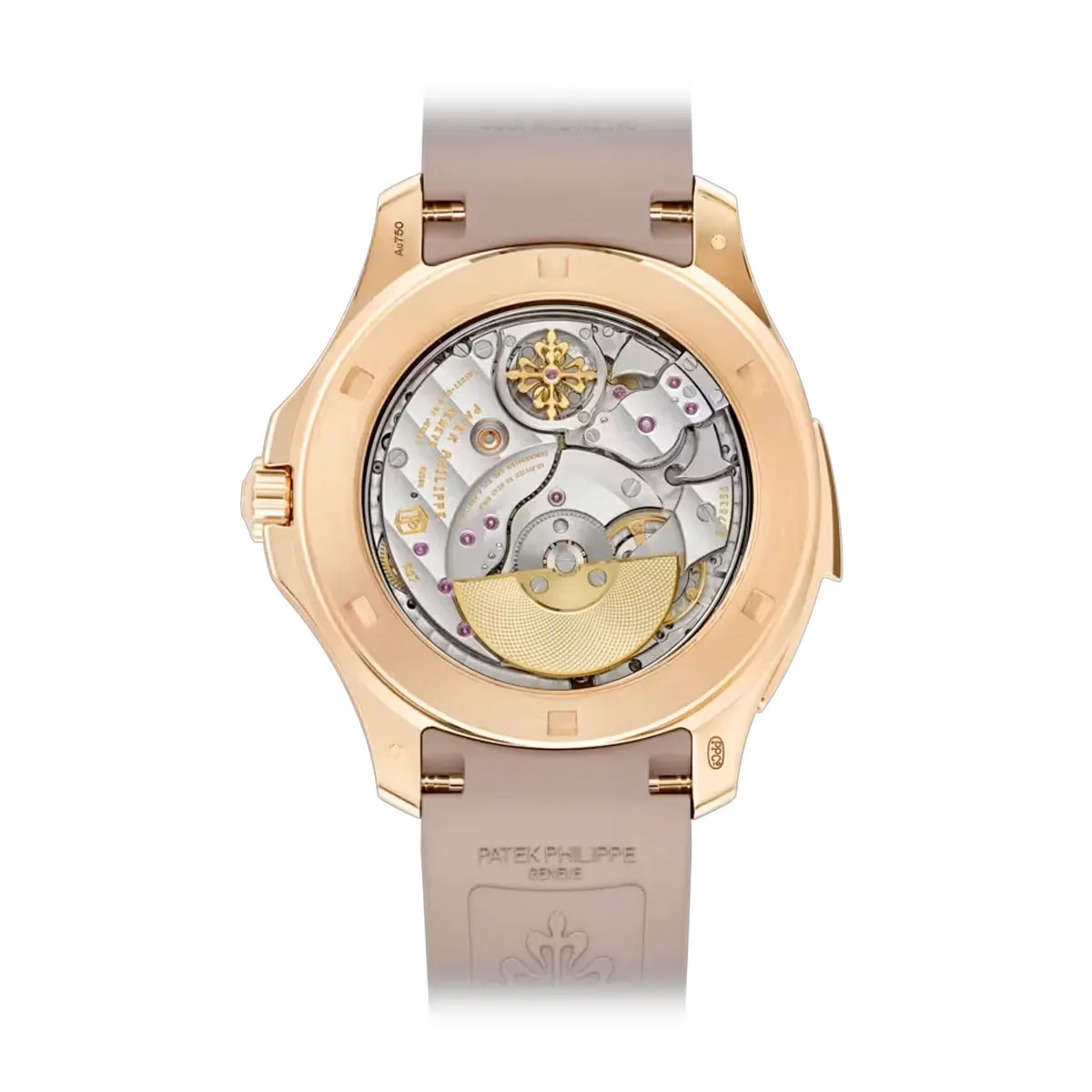 Patek Philippe 5260/355R-001 Aquanaut Luce Minute Repeater Rose Gold - Rainbow Baguette Dial Watch - Image 2