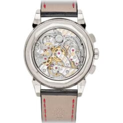 Patek Philippe 5271/12P-010 Chronograph Perpetual Calendar Platinum - Ruby Red Dial Watch - Image 2