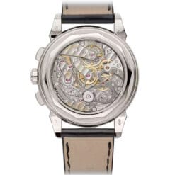 Patek Philippe 5271P-010 Chronograph Perpetual Calendar Platinum - Diamond Black Dial Watch - Image 2