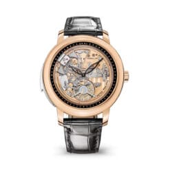 Patek Philippe 5303R-001 Tourbillon Minute Repeater Rose Gold Skeleton Dial Watch