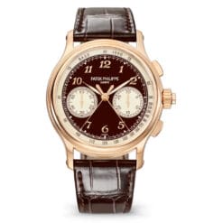 Patek Philippe 5370R-001 Split-Seconds Chronograph Rose Gold Brown Dial Watch