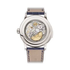 Patek Philippe 5374/300P-001 Minute Repeater Perpetual Calendar Haute Joaillerie Platinum - Diamond Blue Dial Watch - Image 2