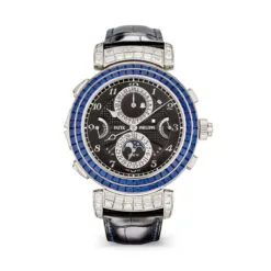 Patek Philippe 6300/401G-001 Grandmaster Chime White Gold - Sapphire Black Dial Watch