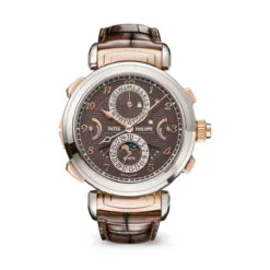 Patek Philippe 6300GR-001 Grandmaster Chime White Gold - Rose Gold Brown Dial Watch