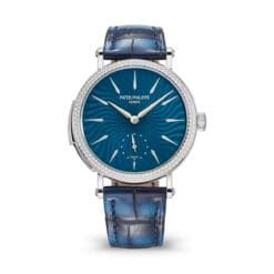 Patek Philippe 7040/250G-001 Ladies Minute Repeater White Gold - Diamond Blue Dial Watch
