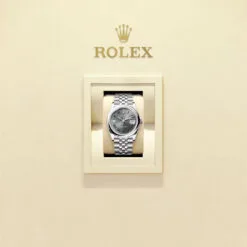 Rolex 126200-0017 Datejust 36mm Stainless Steel Jubilee Slate - Roman Dial Watch 5 Rolex 126200-0017 Datejust 36mm Stainless Steel Jubilee Slate - Roman Dial Watch - Image 2