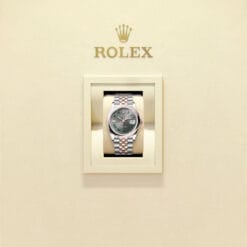 Rolex 126201-0029 Datejust 36mm Stainless Steel - Everose Gold Jubilee Slate - Roman Dial Watch 5 Rolex 126201-0029 Datejust 36mm Stainless Steel - Everose Gold Jubilee Slate - Roman Dial Watch - Image 2