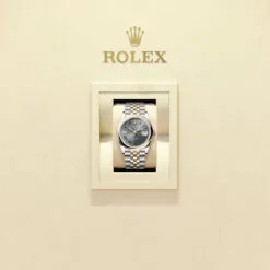 Rolex 126203-0035 Datejust 36mm Stainless Steel - Yellow Gold Jubilee Slate - Roman Dial Watch 5 Rolex 126203-0035 Datejust 36mm Stainless Steel - Yellow Gold Jubilee Slate - Roman Dial Watch - Image 2