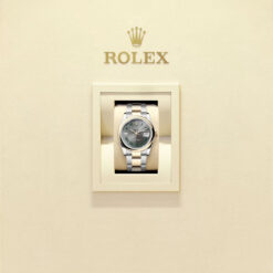 Rolex 126203-0036 Datejust 36mm Stainless Steel - Yellow Gold Oyster Slate Roman Dial Watch 5 Rolex 126203-0036 Datejust 36mm Stainless Steel - Yellow Gold Oyster Slate Roman Dial Watch - Image 2