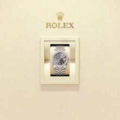 Rolex 126281rbr-0001 Datejust 36mm Stainless Steel - Everose Gold - Diamond Jubilee Slate Dial Watch 5 Rolex 126281rbr-0001 Datejust 36mm Stainless Steel - Everose Gold - Diamond Jubilee Slate Dial Watch - Image 2