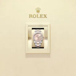 Rolex 126281rbr-0016 Datejust 36mm Stainless Steel - Everose Gold - Diamond Oyster Rose Roman Diamond Dial Watch 5 Rolex 126281rbr-0016 Datejust 36mm Stainless Steel - Everose Gold - Diamond Oyster Rose Roman Diamond Dial Watch - Image 2