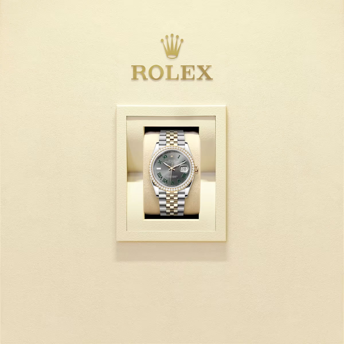 Rolex 126283rbr-0021 Datejust 36mm Stainless Steel - Yellow Gold - Diamond Jubilee Slate - Roman Dial Watch 4 Rolex 126283rbr-0021 Datejust 36mm Stainless Steel - Yellow Gold - Diamond Jubilee Slate - Roman Dial Watch - Image 2