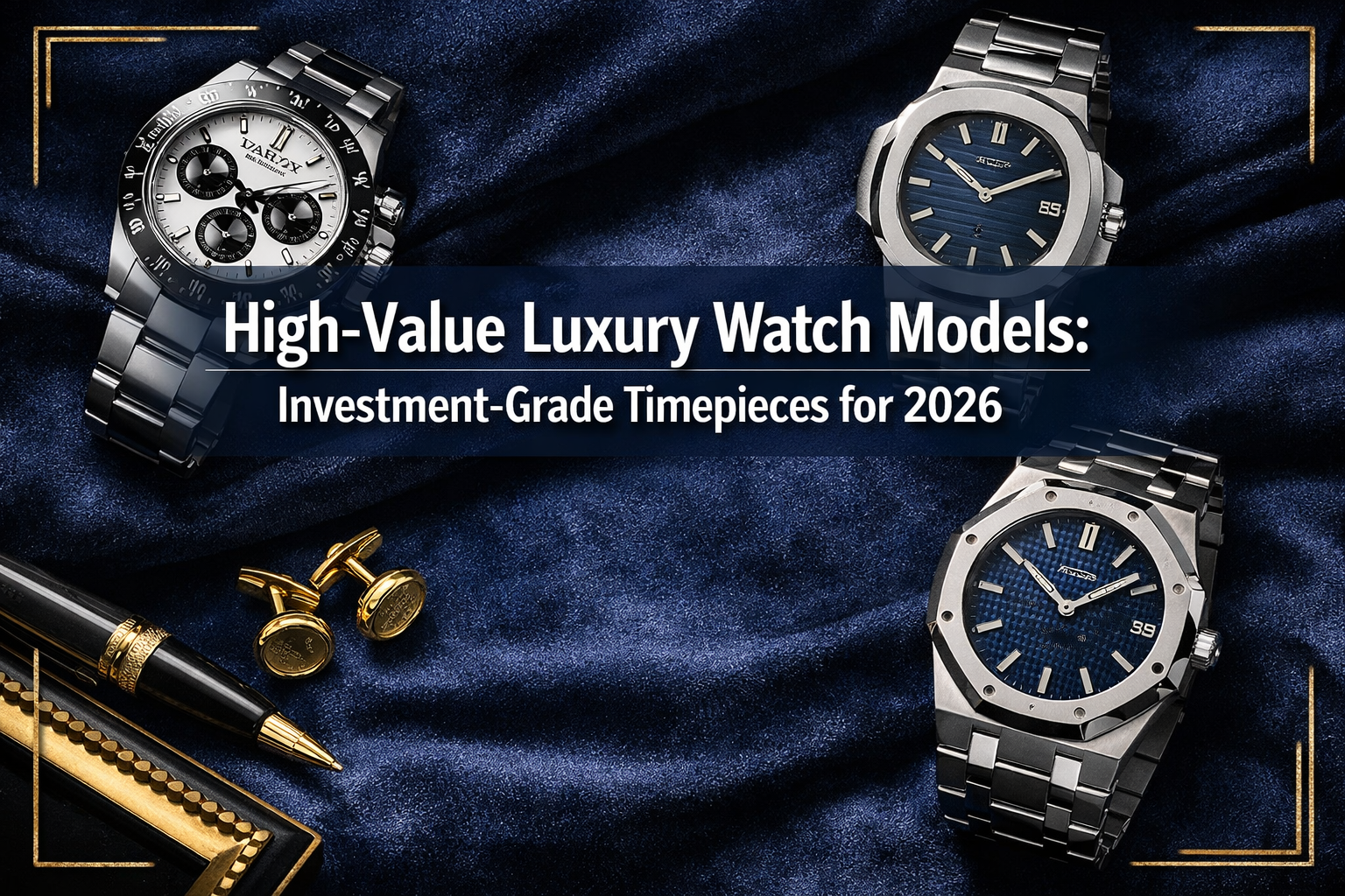 High-value luxury watch models