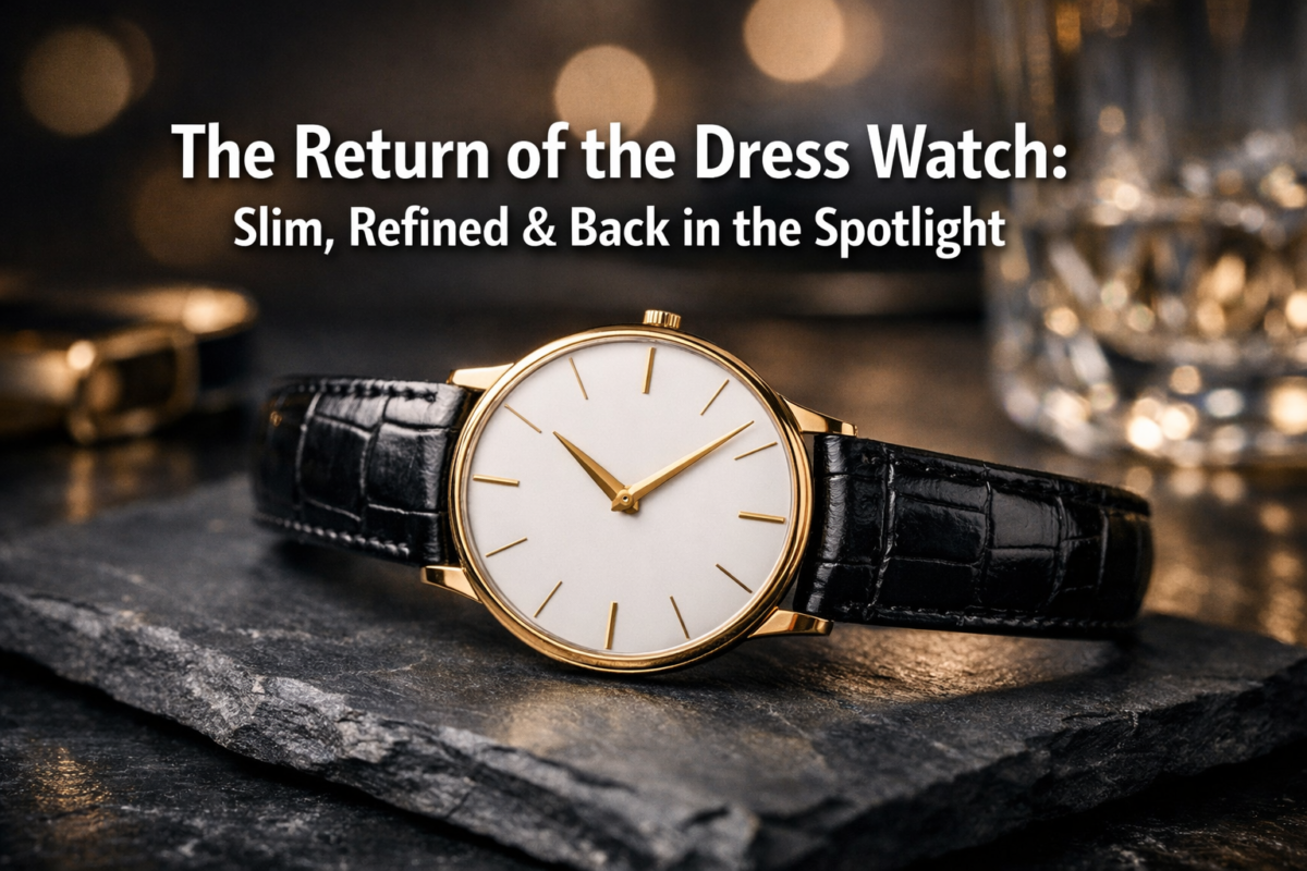 The Return of the Dress Watch: Slim, Refined & Back in the Spotlight