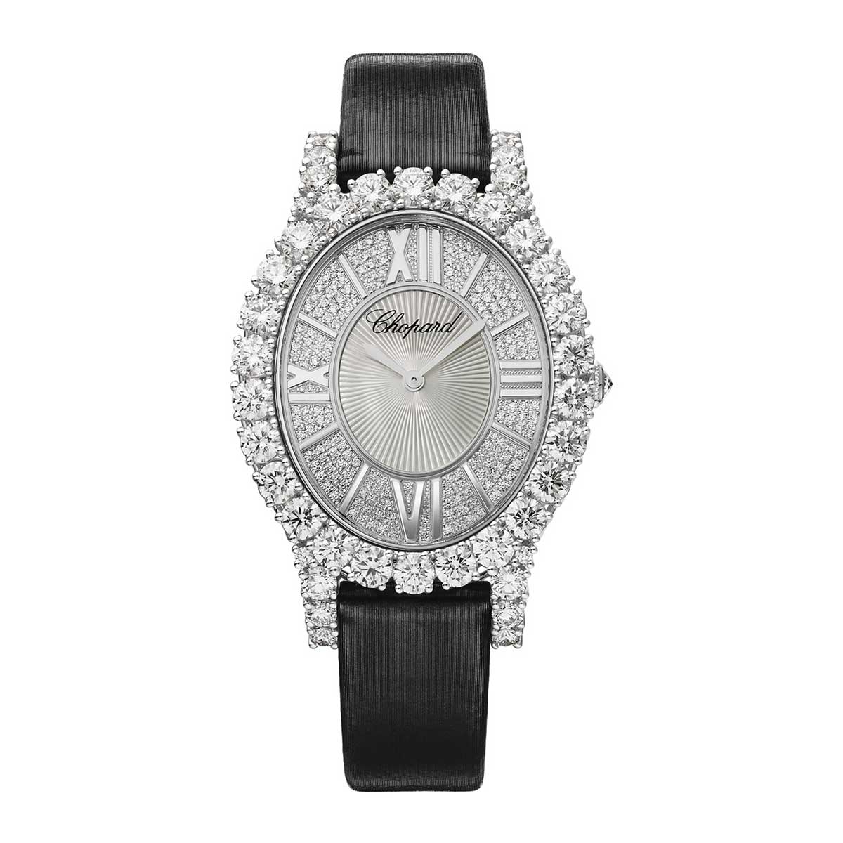 Chopard 139383-1701 L'Heure du Diamant Oval Diamond Watch 2 Chopard 139383-1701 L'Heure du Diamant Oval Diamond Watch