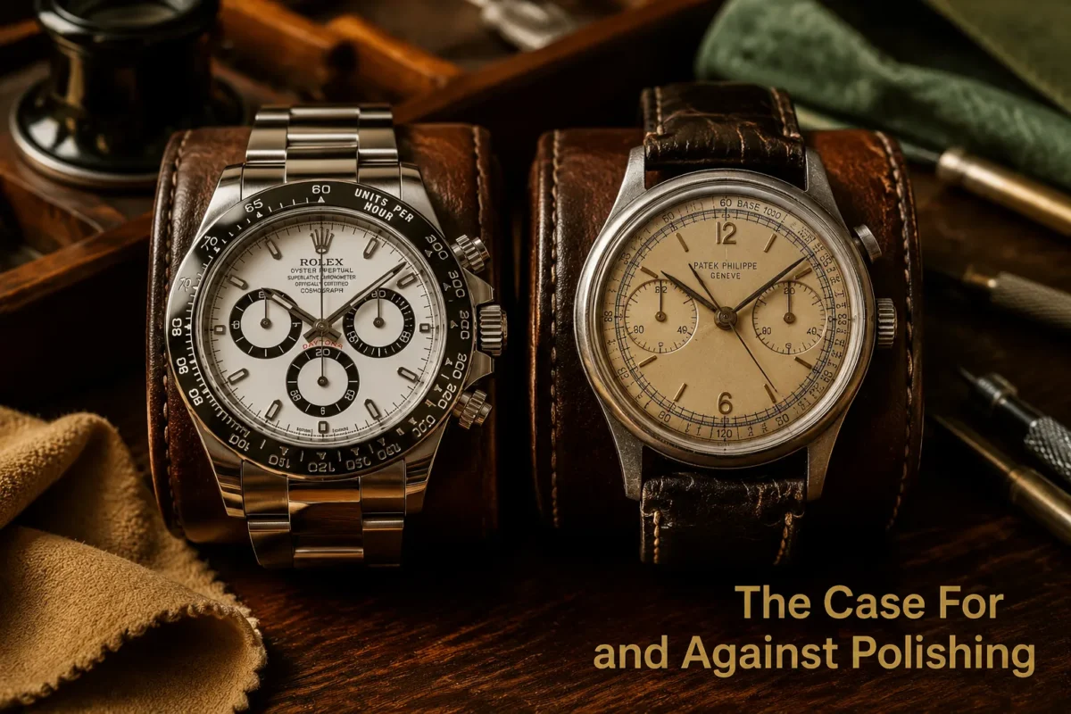 Polishing vs patina