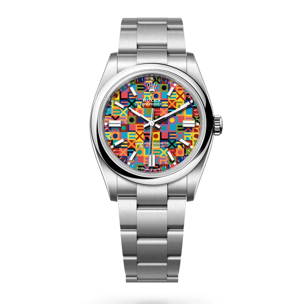 Rolex 126000-0016 Oyster Perpetual 36mm Oystersteel Multicolour Jubilee Watch 2 Rolex 126000-0016 Oyster Perpetual 36mm Oystersteel Multicolour Jubilee Watch