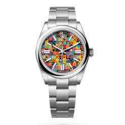 Rolex 134300-0010 Oyster Perpetual 41mm Oystersteel Multicolour Jubilee Watch
