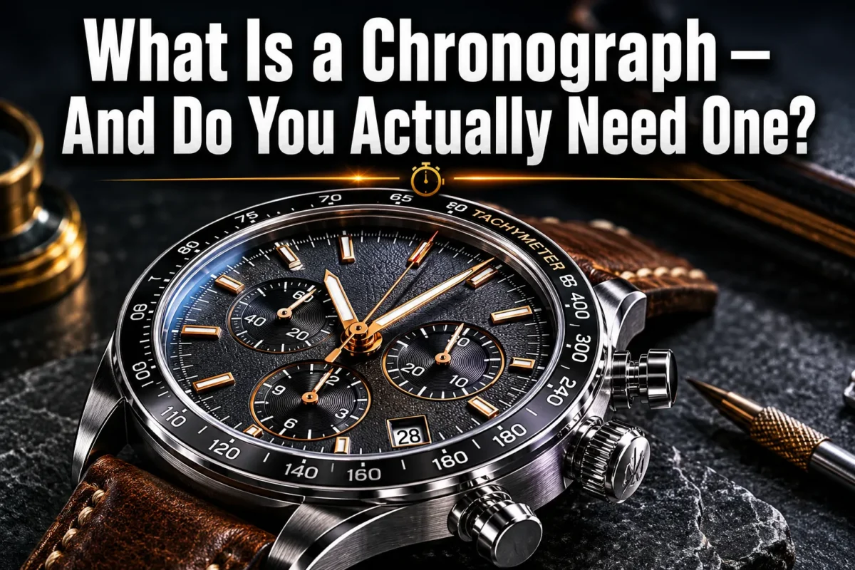 What Is a Chronograph — And Do You Actually Need One? 1 s a Chronograph