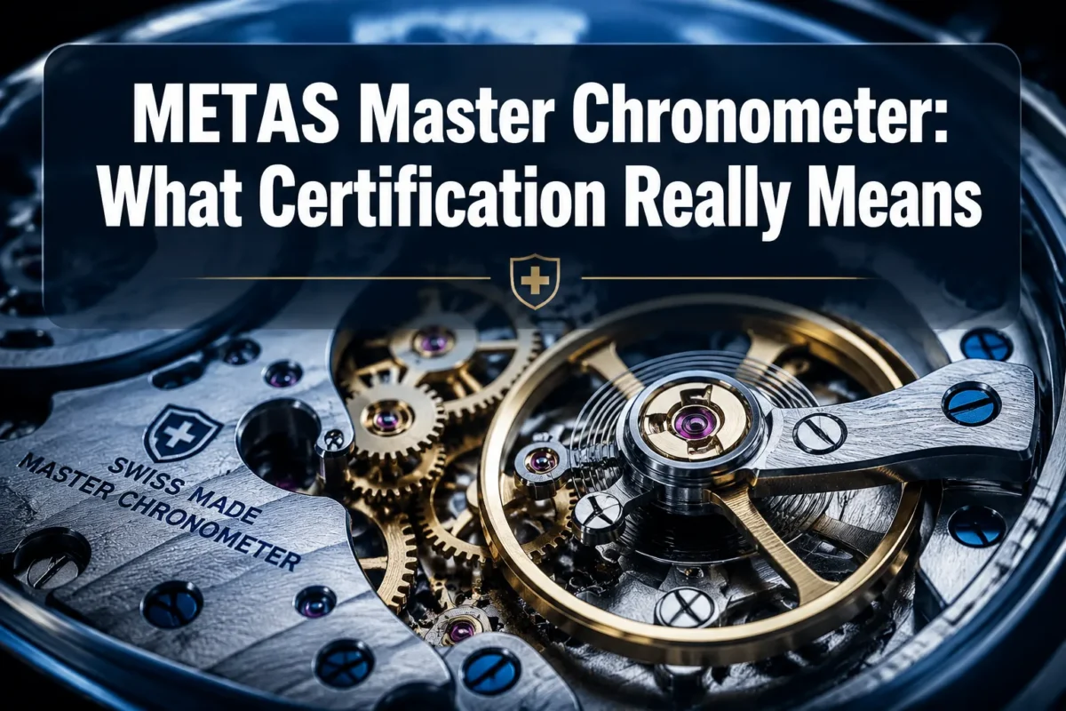 What METAS Master Chronometer certification means