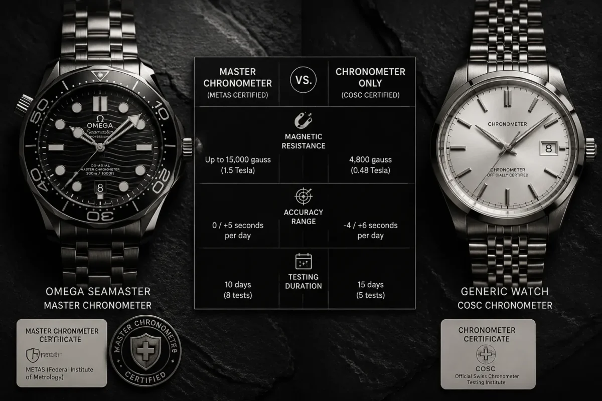 What METAS Master Chronometer certification means comp