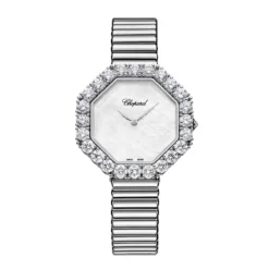Chopard 10A097-1404 L'Heure du Diamant Octagonal 32x32mm White Gold Diamond Watch