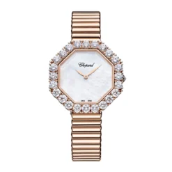 Chopard 10A097-5404 L'Heure du Diamant Octagonal 32x32mm White Gold Diamond Watch
