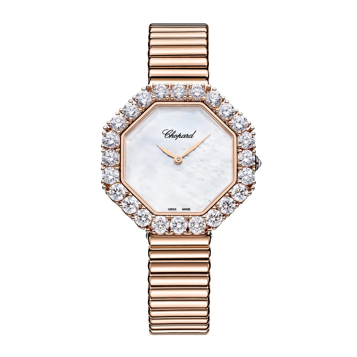 Chopard 10A097-5404 L'Heure du Diamant Octagonal 32x32mm White Gold Diamond Watch 2 Chopard 10A097-5404 L'Heure du Diamant Octagonal 32x32mm White Gold Diamond Watch