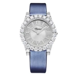 Chopard 139419-1601 L'Heure du Diamant Medium White Gold Diamond Watch