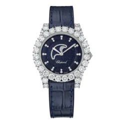 Chopard 139445-1001 L'Heure du Diamant Moonphase 36mm White Gold Diamond Watch