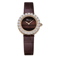 Chopard 13A178-5313 L'Heure du Diamant Round 26mm Rose Gold Diamond Watch