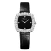 Chopard L'Heure du Diamant 30.5mm White Gold Black Onyx Diamond Watch 13A386-1109