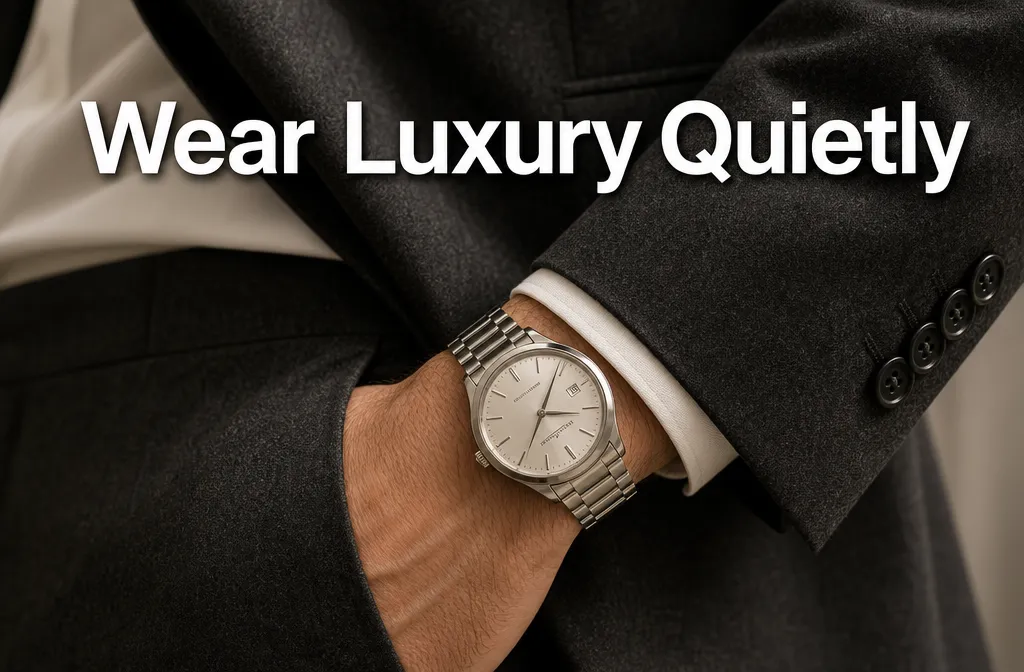 How to Wear a Luxury Watch Without Looking Flashy
