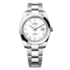 Rolex 126300-0027 Datejust 41mm Oystersteel Intense White Roman Smooth Oyster Watch 2 Rolex 2026 m126300 0027