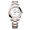 Rolex 126301-0025 Datejust 41mm Oystersteel Everose Gold Intense White Roman Smooth Oyster Watch 2 Rolex 126301-0025 Datejust 41mm Oystersteel Everose Gold Intense White Roman Smooth Oyster Watch