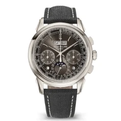 Patek Philippe 5270P-015 Chronograph Perpetual Calendar 40mm Platinum Charcoal Grey Watch