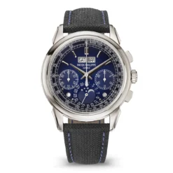 Patek Philippe 5270P-016 Chronograph Perpetual Calendar 40mm Platinum Blue Dial Watch