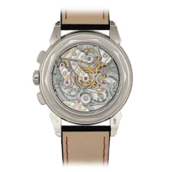 Patek Philippe 5270P-017 Chronograph Perpetual Calendar 40mm Platinum Red Dial Watch 6 Patek Philippe 5270P-017 Chronograph Perpetual Calendar 40mm Platinum Red Dial Watch - Image 2