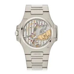 Patek Philippe 5610/1P-001 Nautilus 50th Anniversary 38mm Platinum Blue Dial Watch - Image 3