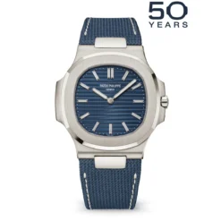 Patek Philippe 5810G-001 Nautilus 50th Anniversary 41mm White Gold Diamond Dial Watch 7 Patek Philippe 5810G-001 Nautilus 50th Anniversary 41mm White Gold Diamond Dial Watch