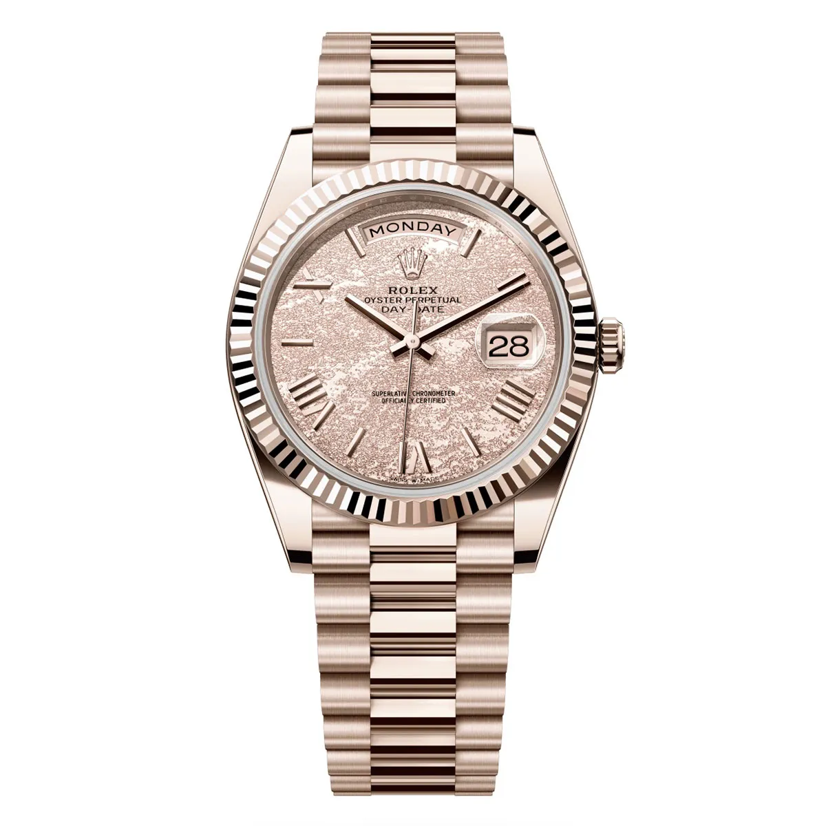 Rolex 228235JG-0002 Day-Date 40mm Jubilee Gold Gold Leaf Dial Watch 2 Rolex 228235JG-0002 Day-Date 40mm Jubilee Gold Gold Leaf Dial Watch