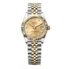 Rolex 278273-0026 Datejust 31mm Oystersteel Yellow Gold Champagne Diamond Dial Fluted Jubilee Watch 2 Rolex 278273-0026 Datejust 31mm Oystersteel Yellow Gold Champagne Diamond Dial Fluted Jubilee Watch
