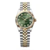 Rolex 278273-0030 Datejust 31mm Oystersteel Yellow Gold Olive Green Diamond Dial Fluted Jubilee Watch 1 Rolex 278273-0030 Datejust 31mm Oystersteel Yellow Gold Olive Green Diamond Dial Fluted Jubilee Watch