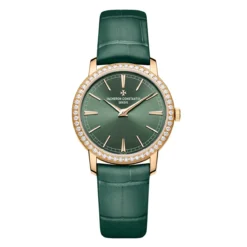 Vacheron Constantin 1405T/000R-H009 Traditionnelle Manual-Winding 33mm Rose Gold Diamond Green Watch