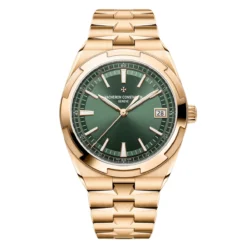 Vacheron Constantin 4520V/210R-B967 Overseas Self-Winding 41mm Rose Gold Green Dial Watch