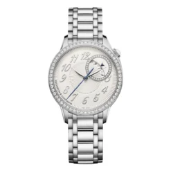 Vacheron Constantin 4605F/110A-B495 Overseas Self-Winding 35mm Steel Diamond Silver Watch