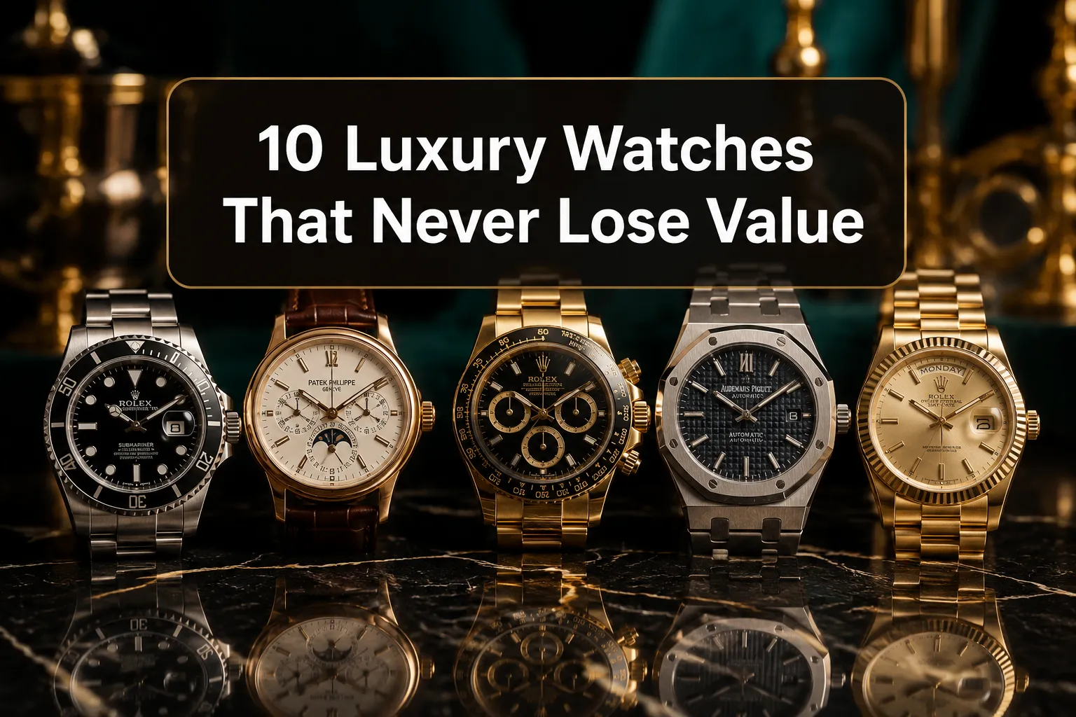 10 Luxury Watches That Have Never Lost Value, Ever