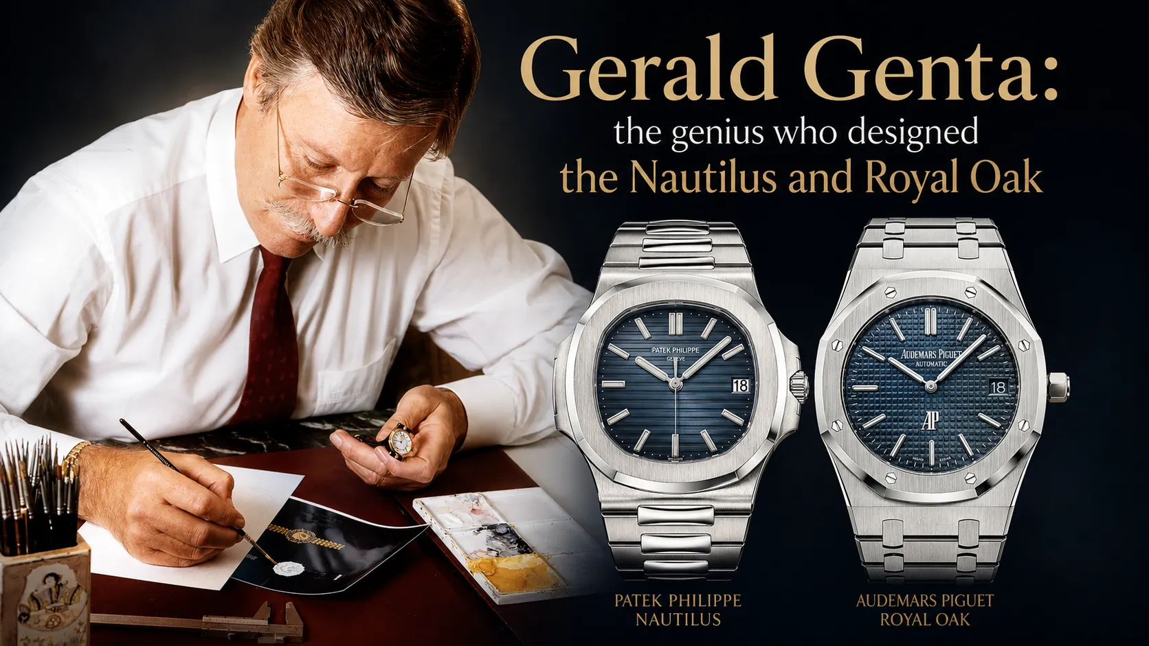 Gerald Genta The Genius Who Designed the Nautilus and Royal Oak 1