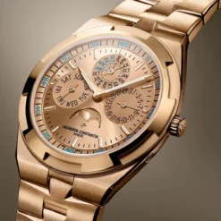 Vacheron Constantin 4300V/220R-H144 Overseas Perpetual Calendar Ultra-Thin 41.5mm Rose Gold Pink Watch - Image 2